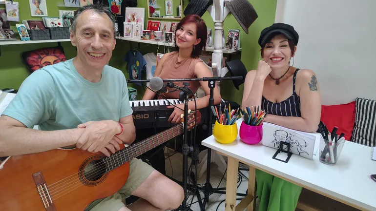 San Valentín a beneficio: arte en vivo para fortalecer Patio Ilustrado