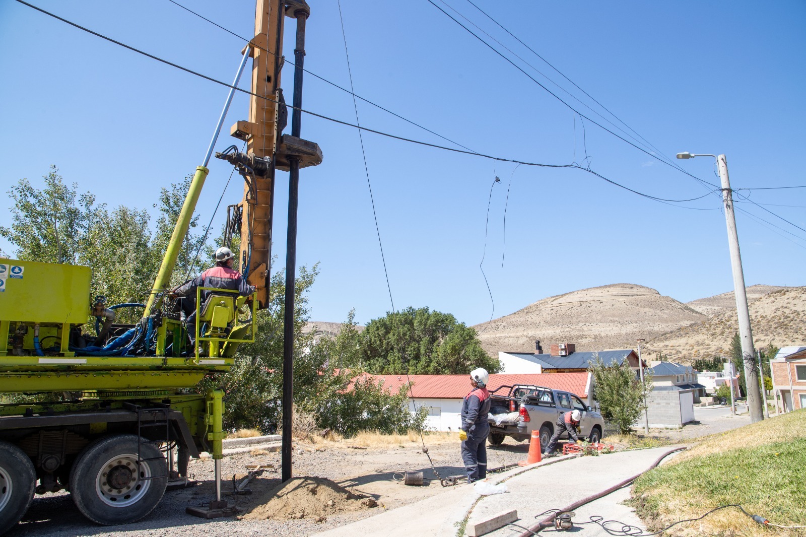 Se avanza con tareas de excavaciones y muestreos en Médanos