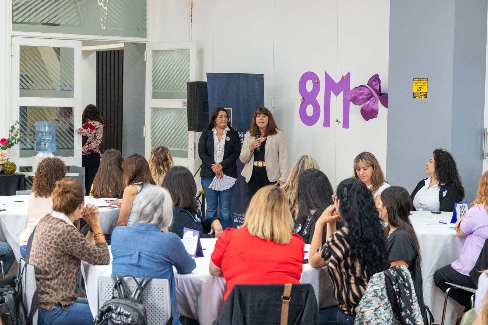 La Municipalidad realizó un reconocimiento a las mujeres trabajadoras municipales en el marco del 8M