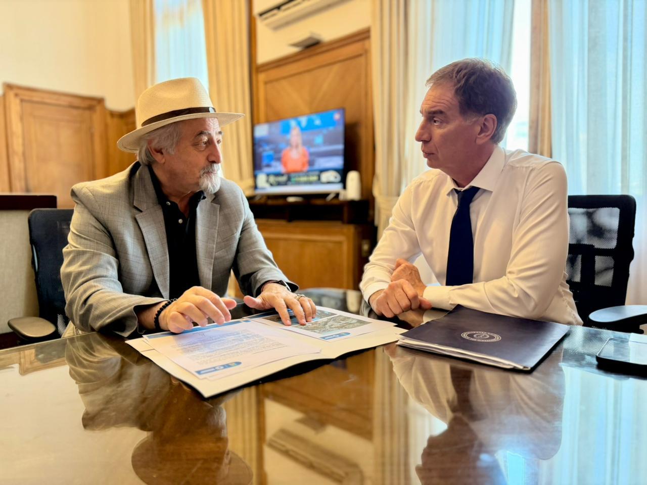 Macharashvili gestionó ATN y créditos para viviendas ante Santilli